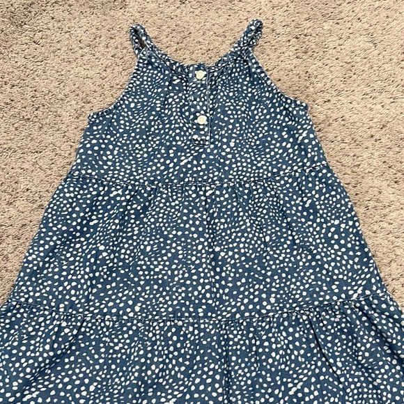 Toddler Girls 3T Faux Denim Dress - Picture 5 of 6